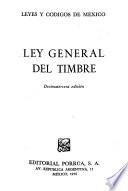 Ley general del timbre