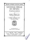 Leyendas épicas de España