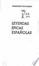 Leyendas épicas españolas