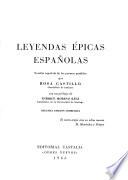 Leyendas épicas españolas