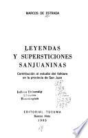 Leyendas y supersticiones sanjuaninas