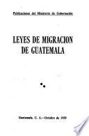 Leyes de migración de Guatemala