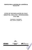 Leyes de reconciliación en Chile