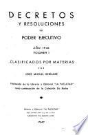 Leyes y decretos nacionales