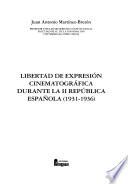 Libertad de expresión cinematográfica durante la II República española, 1931-1936
