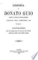 Librería de Donato Guío