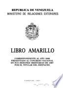 Libro amarillo correspondiente al año ...