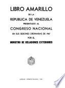 Libro amarillo de la República de Venezuela
