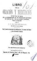 Libro de la oración y meditación