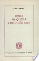 Libro de quizás y de quién sabe