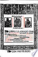 Libro llamado Thesauro de angeles ... enel q̃l se contienẽ cosas muy notables  muy prouechosas assi para predicadores como para confessores, etc. G.L.