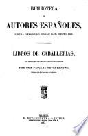Libros de caballerias