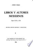 Libros y autores modernos