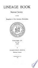 Lineage Book of the Charter Members of the Daughters of the American Revolution