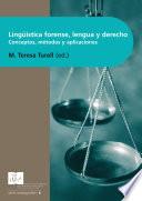 Lingüística Forense, Lengua y Derecho