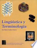 Lingüística y terminología