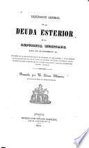Liquidacion general de la deuda esterior de la República Mexicana hasta fin de diciembre de 1841