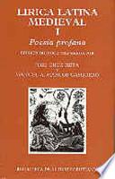 Lirica latina medieval