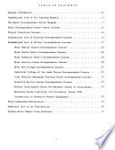 List of Training Manuals and Correspondence Courses