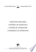 Literatura Biltzarra: Literaturas tradicionales y populares