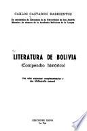 Literatura de Bolivia