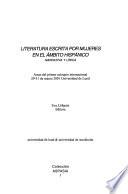 Literatura Escrita por Mujeres en el Ambito Hispánico