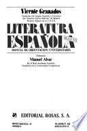 Literatura española, siglo XX