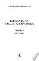 Literatura fascista española