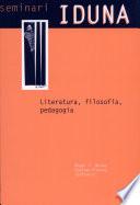 Literatura, filosofia, pedagogia