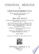 Literatura mexicana e hispanoamericana