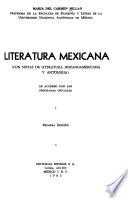 Literatura mexicana