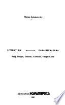 Literatura, paraliteratura