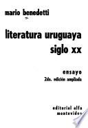 Literatura uruguaya siglo XX