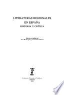 Literaturas regionales en España