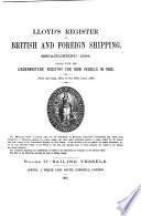Lloyd's Register of British and Foreign Shipping