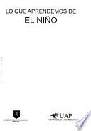 Lo que aprendemos de El Niño