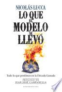 Lo que el Modelo se llevó