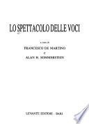 Lo spettacolo delle voci