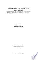 Lord Byron the European