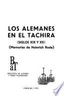 Los alemanes en el Táchira
