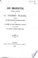 Los Argonáutas, poema ... traducido en versos Castellanos é ilustrado con notas por D. J. de Leon Bendicho y Qüilty, etc. Lat. and Span