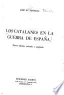 Los catalanes en la guerra de España