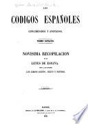 Los codigos españoles concordados y anotados: Novisima recopilación de las leyes de España, Suplemento é indices