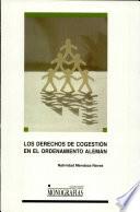 Los derechos de cogestión en el ordenamiento alemán