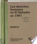 Los Derechos humanos en El Salvador durante el año ...