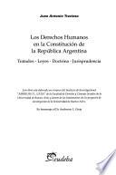 Los derechos humanos en la Constitución de la República Argentina