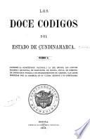 Los doce códigos del Estado de Cundinamarca