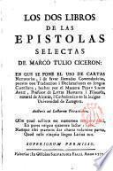 Los dos libros de las Epistolas selectas ...