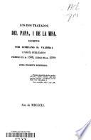 Los dos tratados del papa, i de la misa