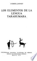 Los elementos de la lengua Tarahumara